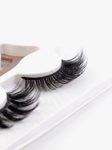 Pestañas Pestañas Separadas - Negro - Ver 3