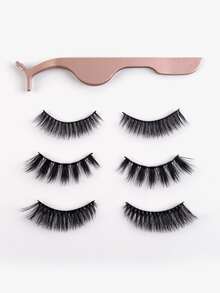 Pestañas Pestañas Separadas - Negro - Ver 8