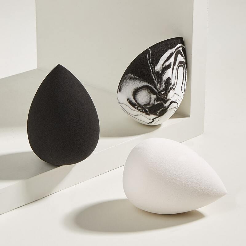 

3pcs Makeup Sponge, Multicolor