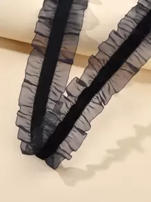 Casual Sexy Chokers Necklace For Party Wear - Black - View 4