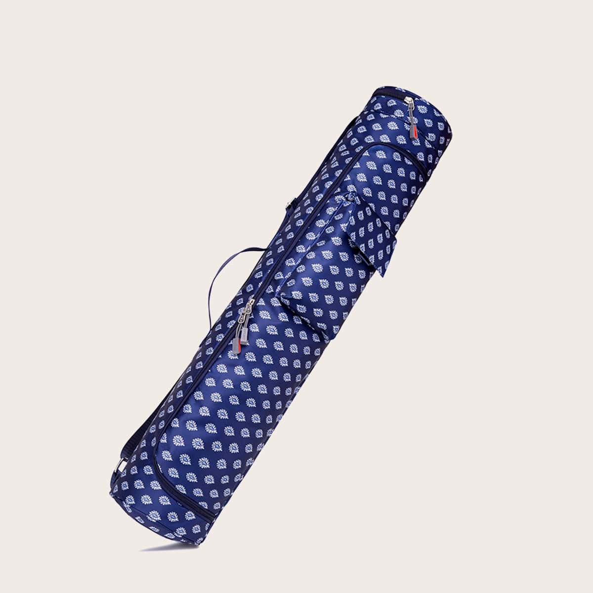 

Graphic Pocket Front Yoga Mat Bag, Blue