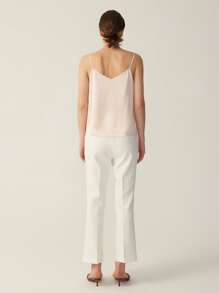 MOTF PREMIUM 100%  MULBERRY SILK GRADE 6A 19MM CAMI TOP - Baby Pink - View 2