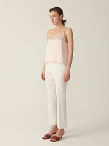 MOTF PREMIUM 100%  MULBERRY SILK GRADE 6A 19MM CAMI TOP - Baby Pink - View 9