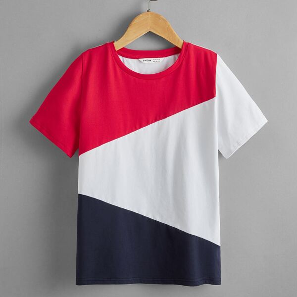 

Boys Colorblock Tee, Multicolor