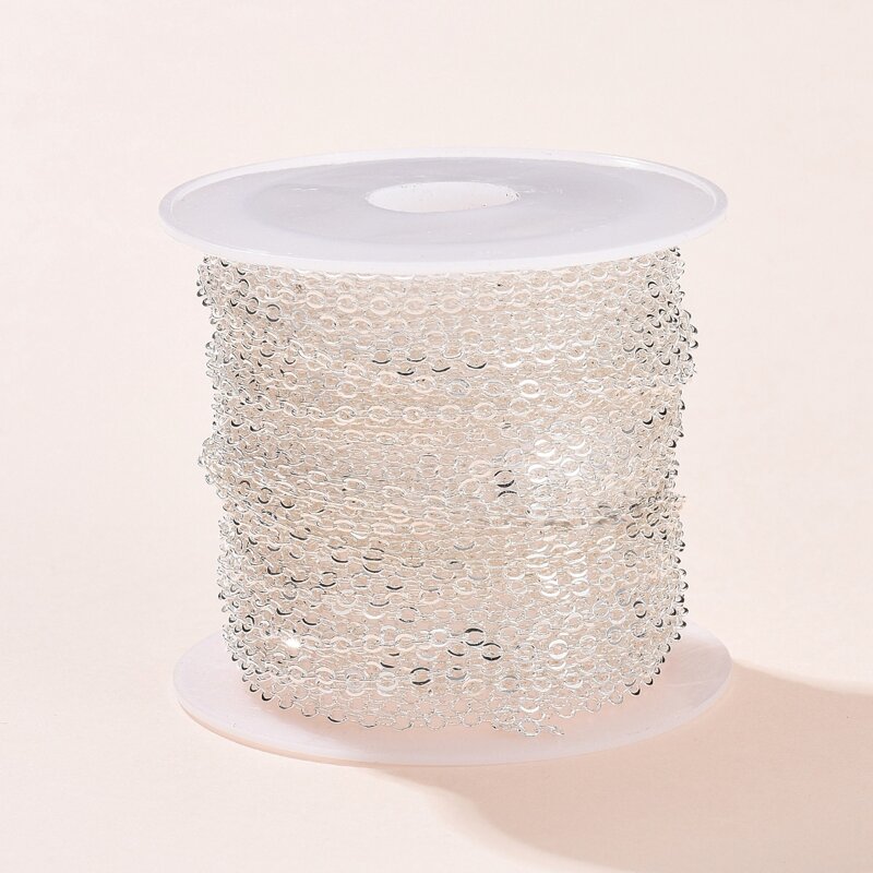 

1roll Copper Chain, Silver