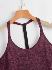 SHEIN Sports Breathable Softness Sports Teeworkout Tank Top