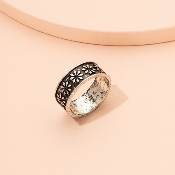

1pc Vintage Ring, Antique silver