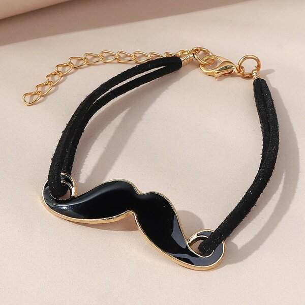 

Beard Decor Bracelet, Black