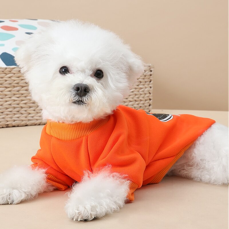 

Headset Print Pet Sweatshirt, Orange