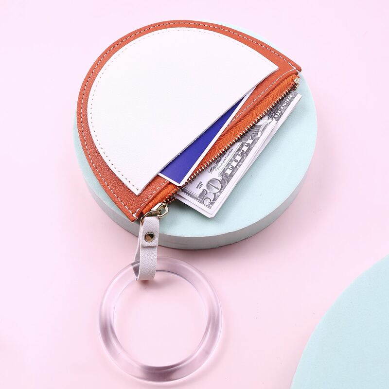 

Ring Holder Colorblock Purse, Multicolor