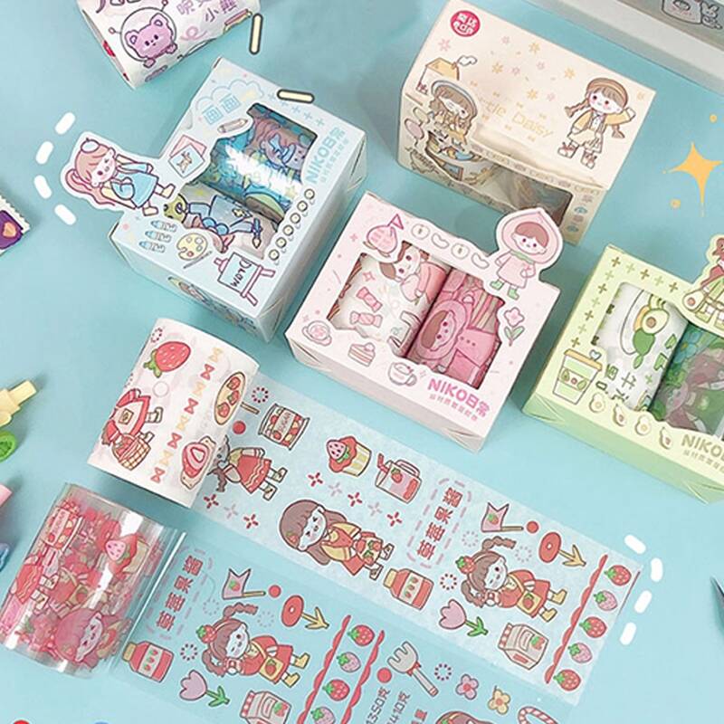 

1box Cartoon Sticker, Multicolor
