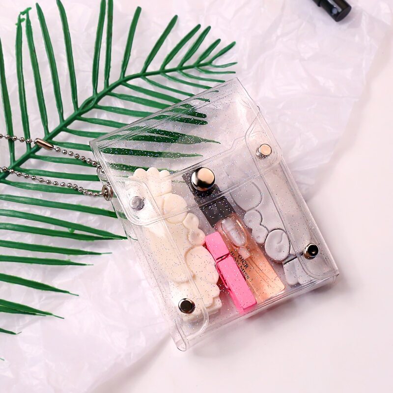 

Clear Glitter Coin Purse