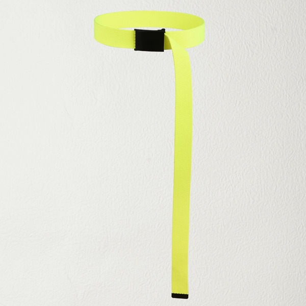 

Neon Tape Belt, Lime green