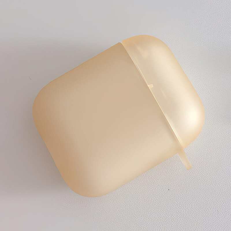 

Solid Airpods Case, Beige