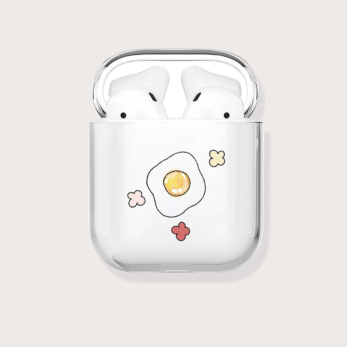 

Egg Print Earphone Case, Multicolor