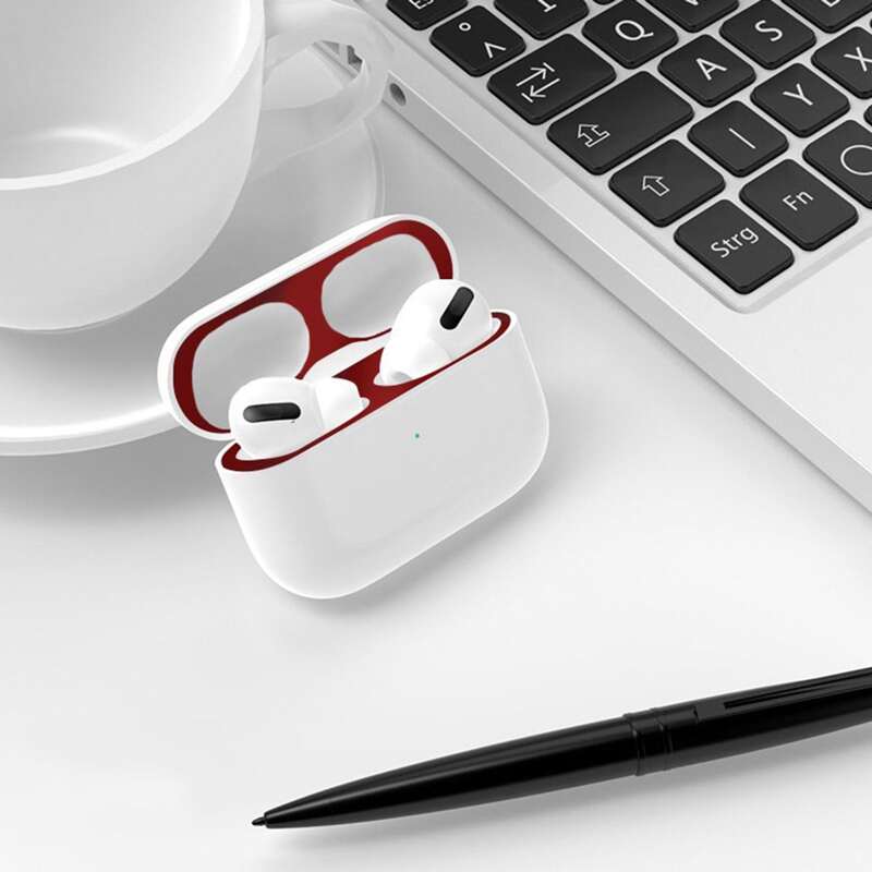 

AirPods Case Dust Guard Sticker, Red