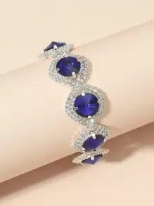 Pulseras Glamour - Azul - Ver 3