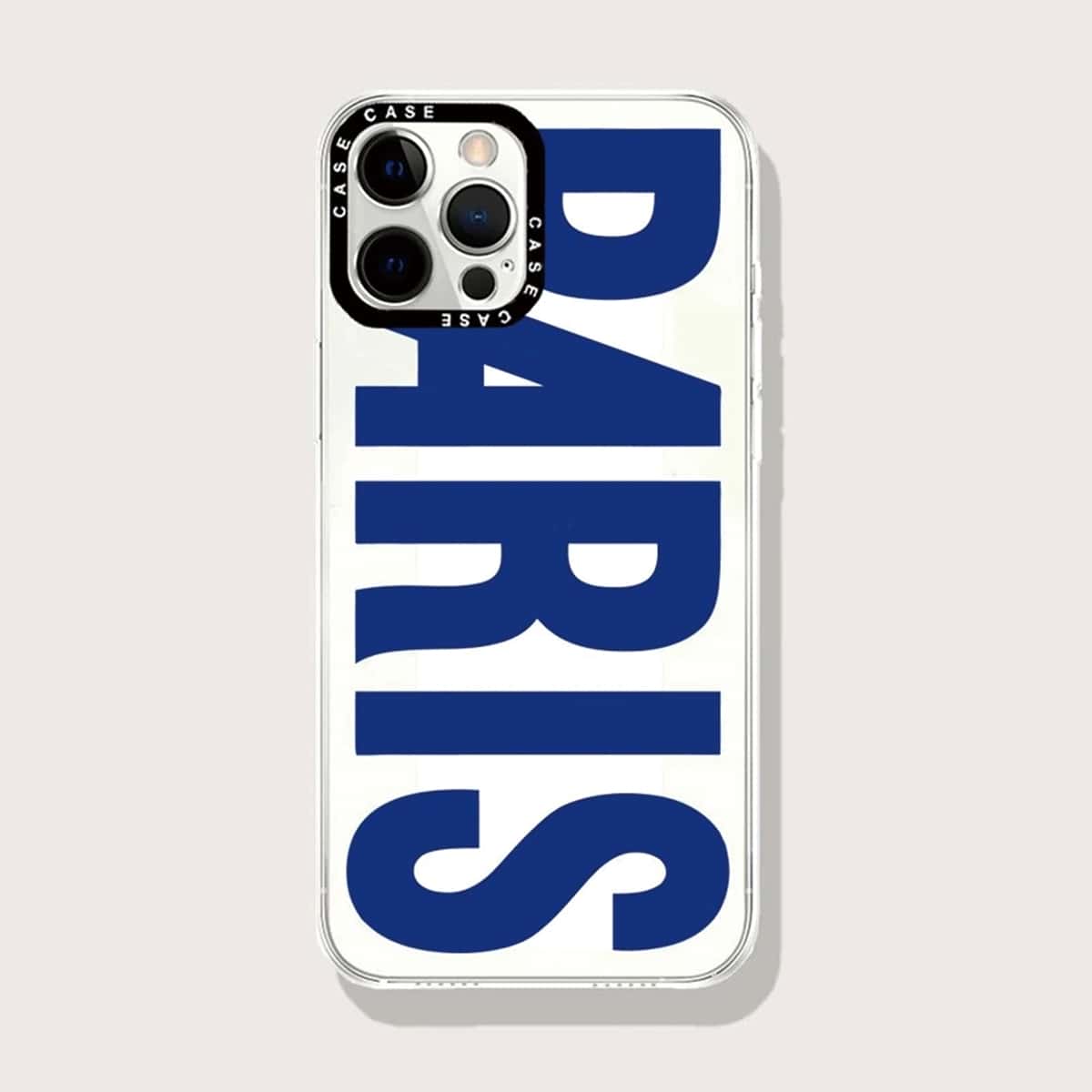 

Letter Print Phone Case, Multicolor
