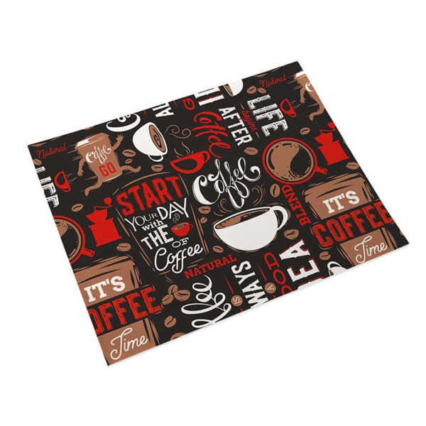

Coffee Print Placemat, Multicolor