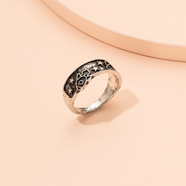 

1pc Vintage Ring, Antique silver