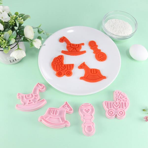 

1pc Cartoon Chocolate Mold, Pink