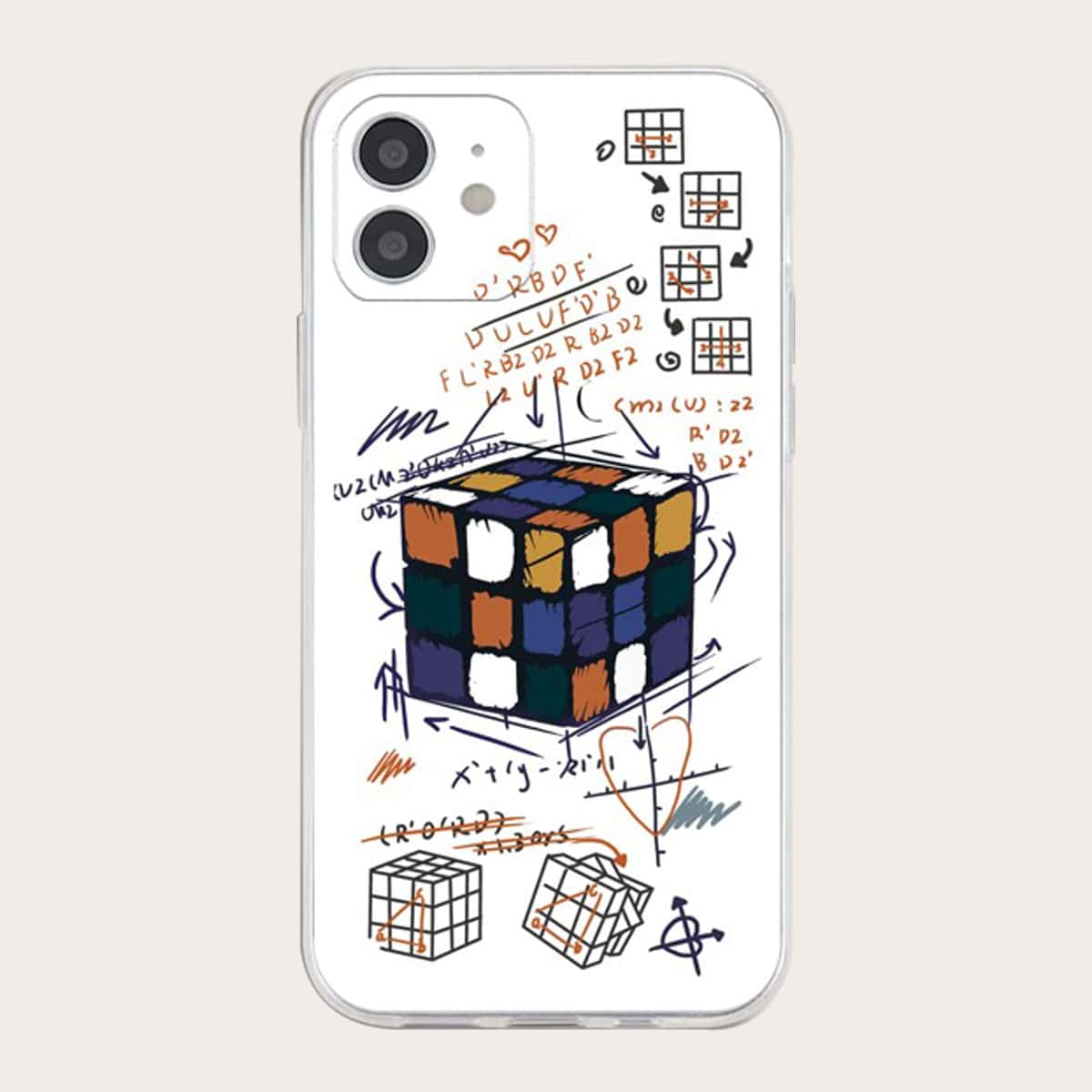 

Rubiks Cube Phone Case, Multicolor