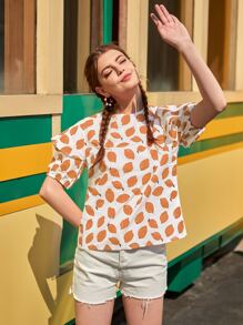 Blusas Frutas y verduras Dulce - Multicolor - Ver 4