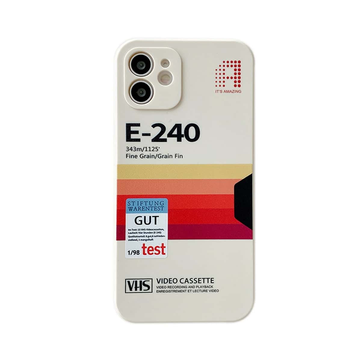 

Striped Pattern Phone Case, Multicolor