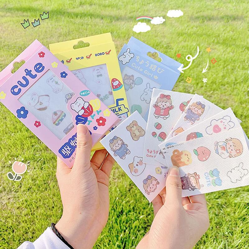 

5sheets Random Cartoon Anti-mosquito Sticker, Multicolor