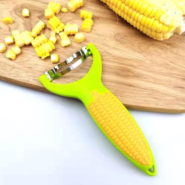 

1pc Stainless Steel Corn Peeler, Multicolor