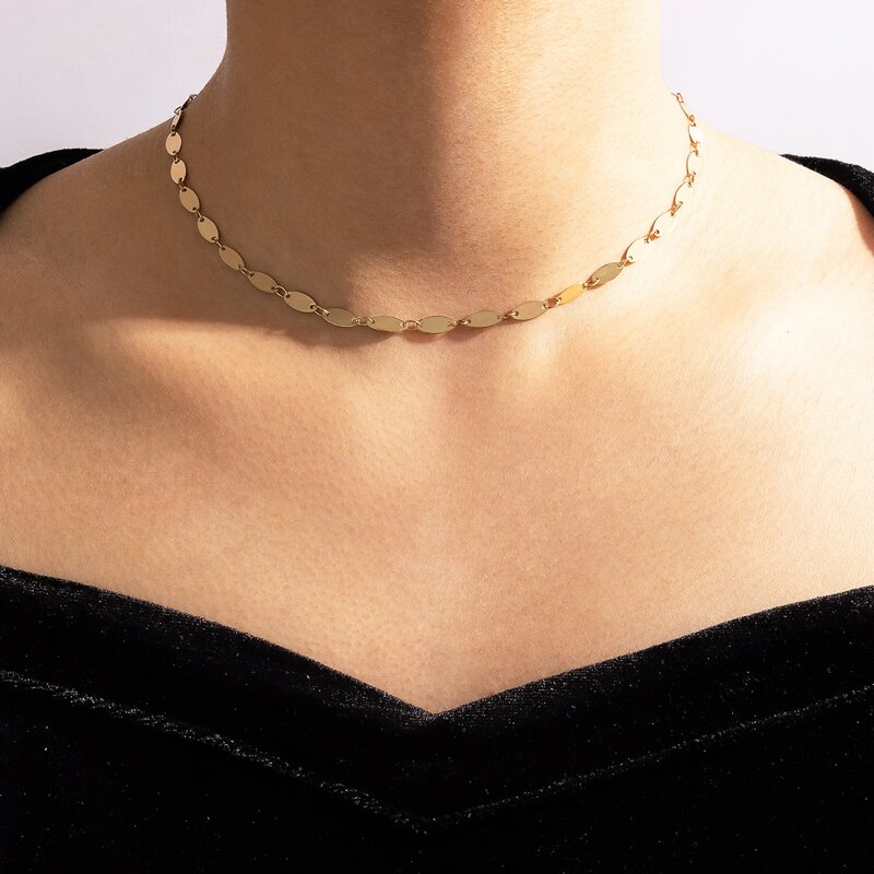 

Geo Charm Necklace, Gold