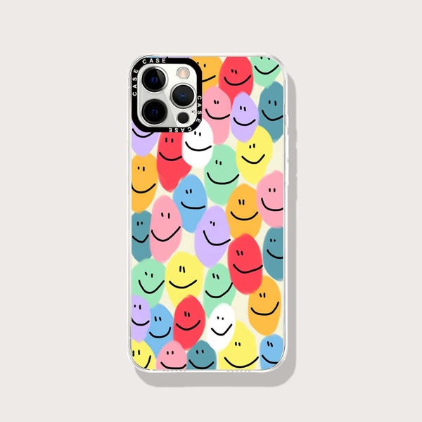 

Cartoon Graphic Phone Case, Multicolor