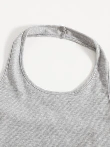 SHEIN EZwear 2 件装女式纯色吊带上衣 - 彩色 - 查看 5