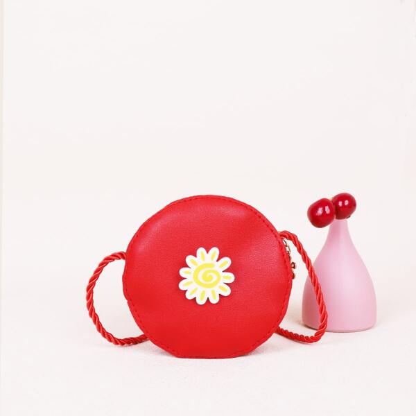 

Girls Circle Bag, Red
