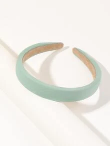 素色髮箍 - 綠色 - 查看 2