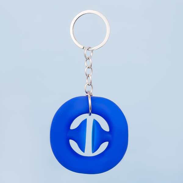 

Men Relieving Stress Keychain, Royal blue