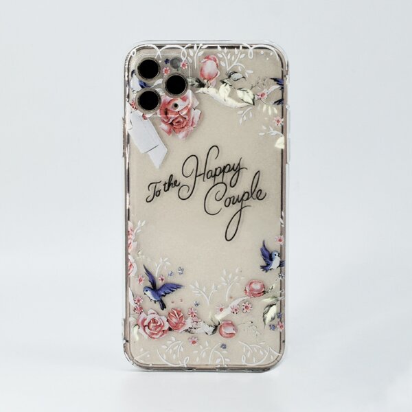 

Flower & Bird Clear Phone Case
