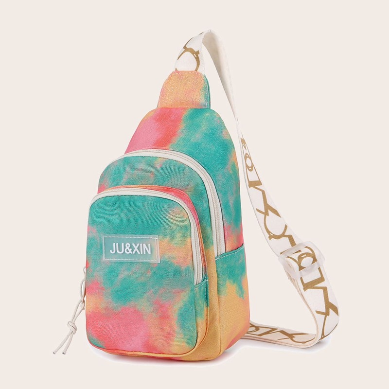 

Tie Dye Sling Bag, Multicolor