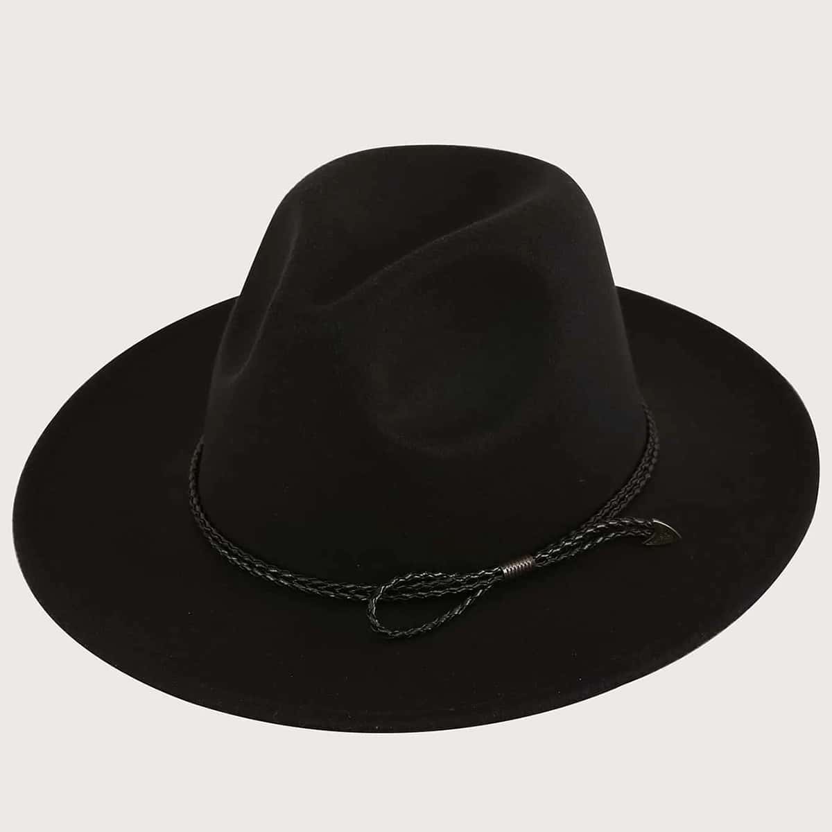 

Bow Floppy Hat, Black