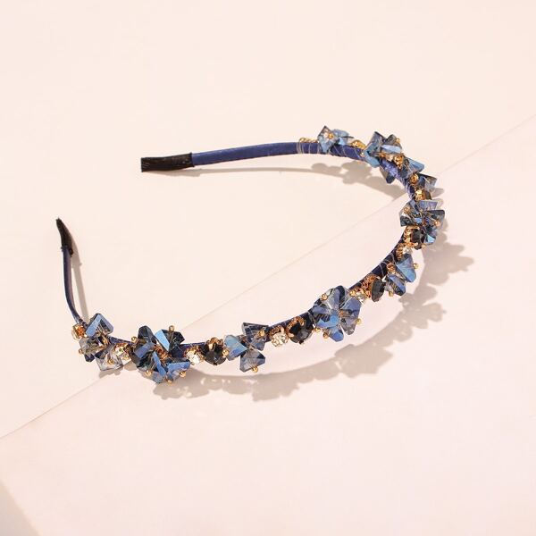 

Rhinestone Decor Hair Hoop, Multicolor