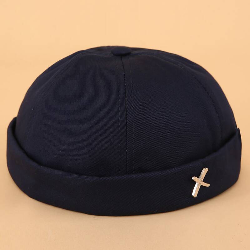 

Letter Docker Hat, Black