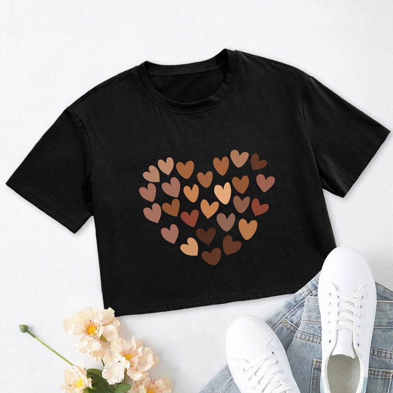 

Heart Graphic Tee, Black
