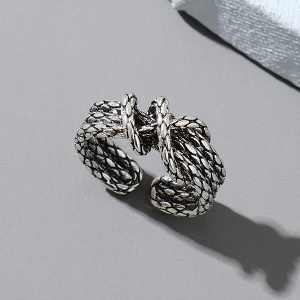 

Vintage Cuff Ring, Silver