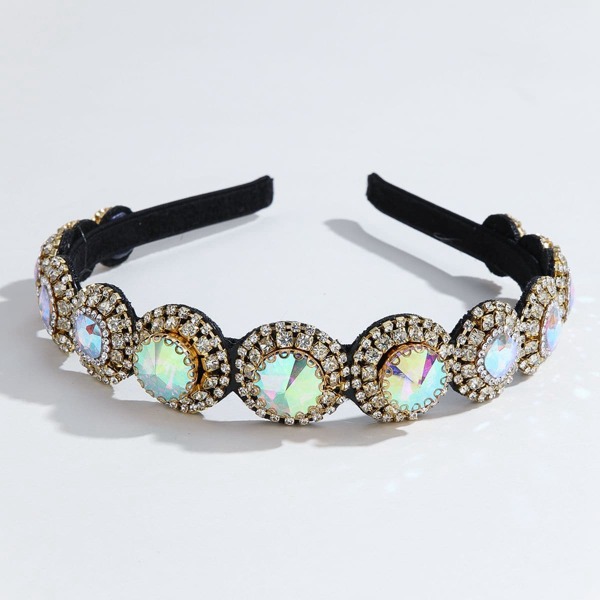 

Rhinestone Decor Hair Hoop, Multicolor