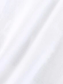 Peninsula Baby 女婴字母圖案連身短褲 - 白色 - 查看 8