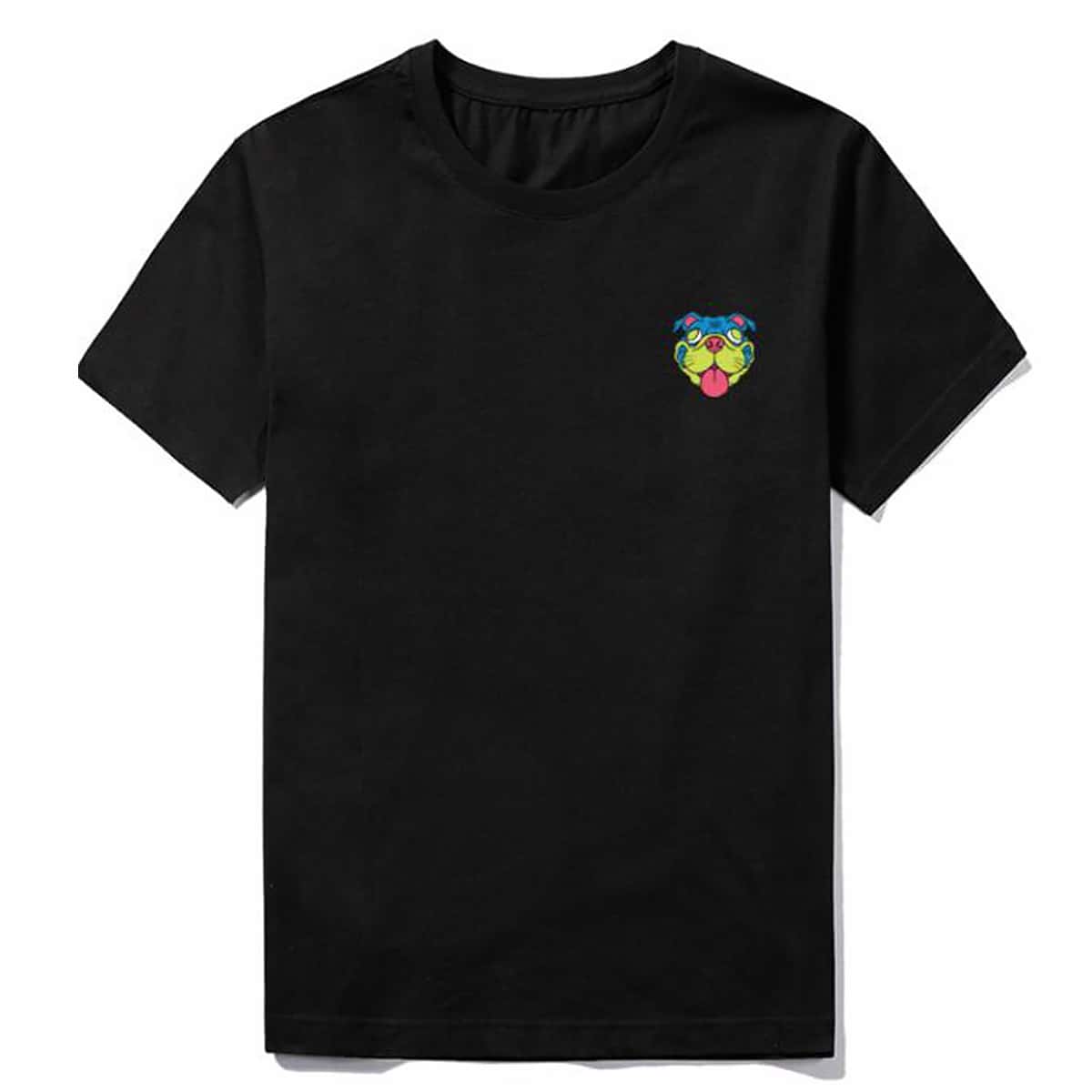 

Guys Dog Graphic Tee, Black