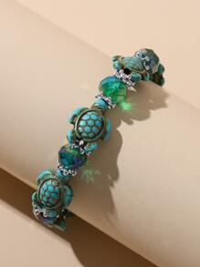 Tortoise Beaded Bracelet