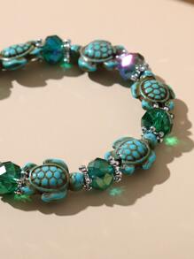 Tortoise Beaded Bracelet