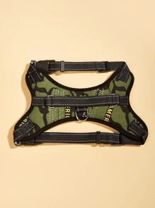 Camouflage Pattern Pet Harness - Multicolor - View 4