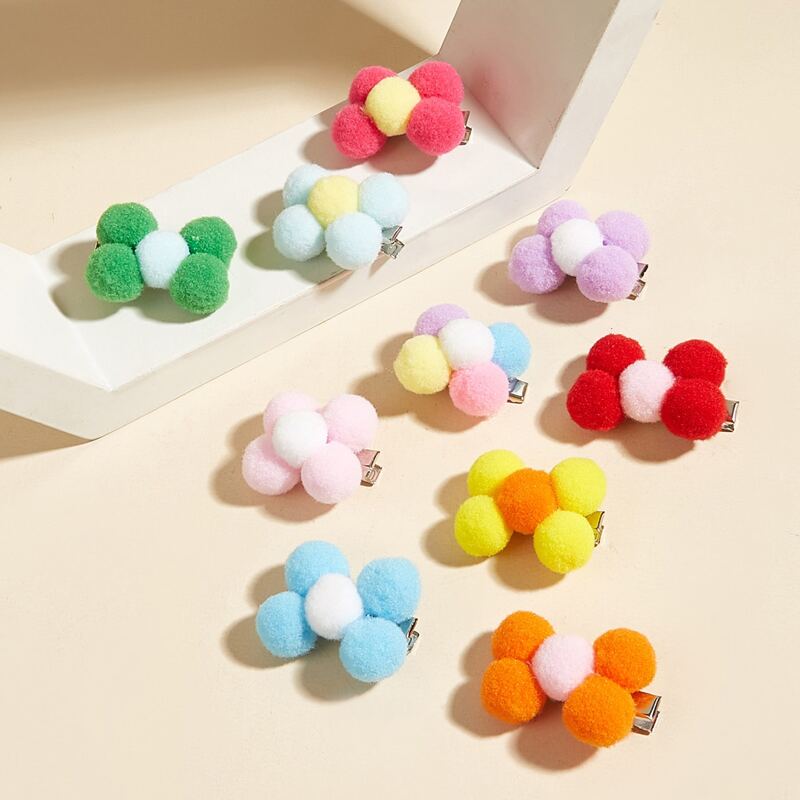 

2pcs Random Color Pet Hair Clip, Multicolor
